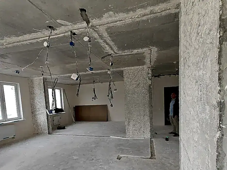 Черновой ремонт в новостройке