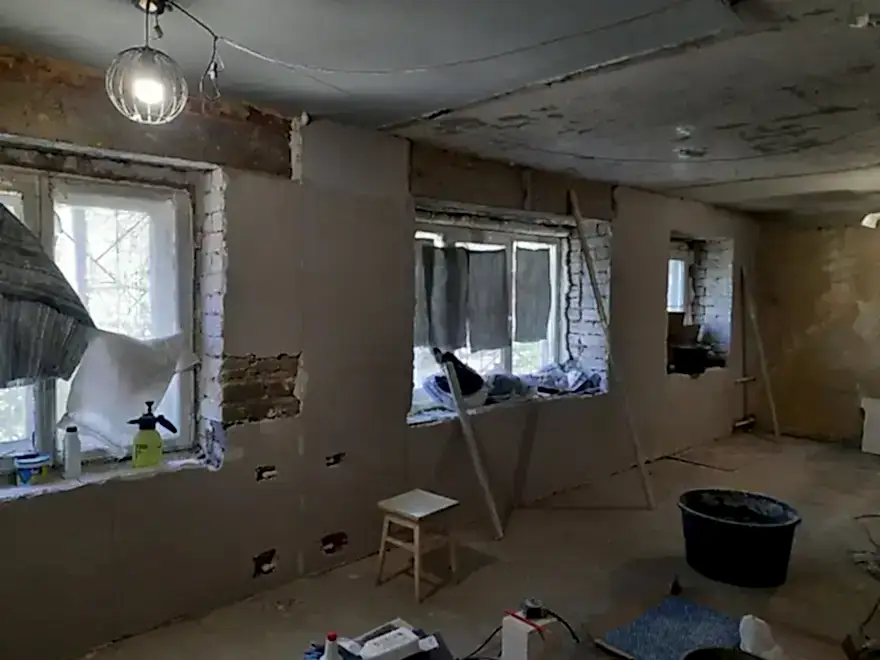 Черновой ремонт в хрущевке