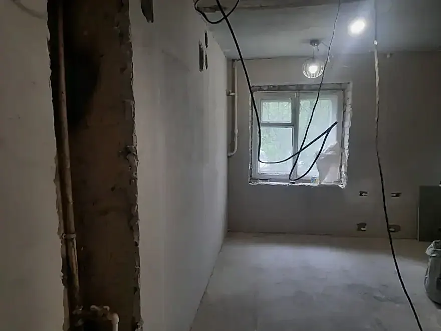 Черновой ремонт в хрущевке