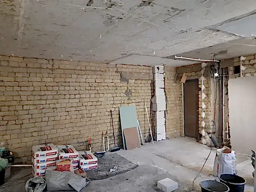 Черновой ремонт в хрущевке