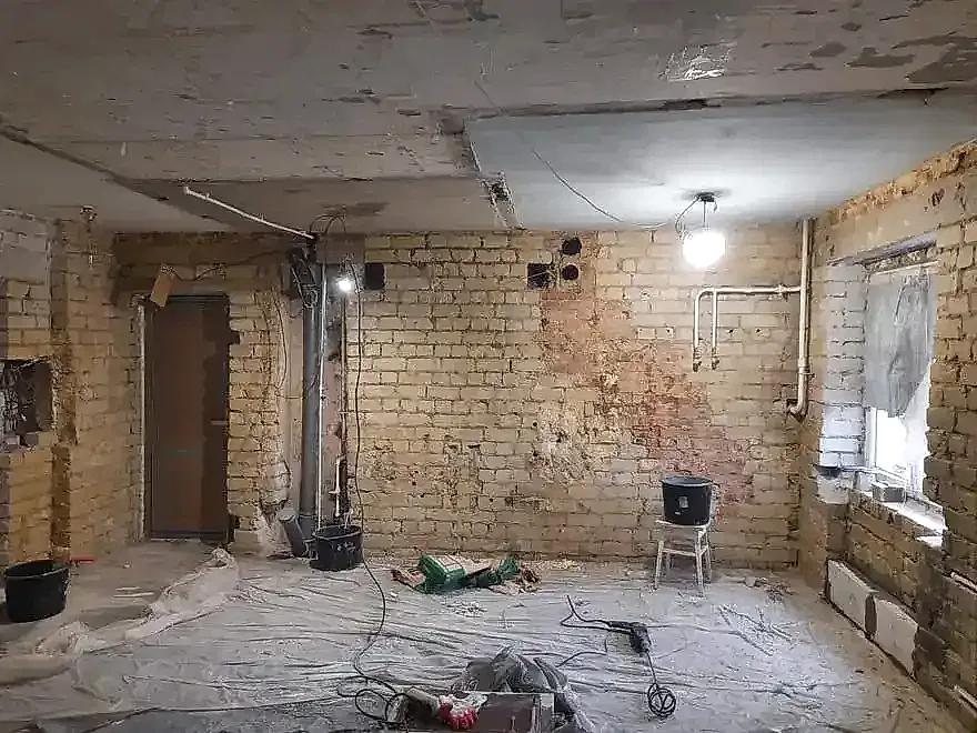 Черновой ремонт в хрущевке