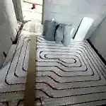 Прокладка труб водяного теплого пола в доме