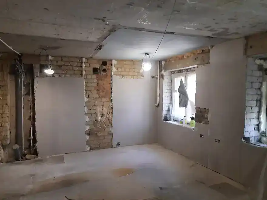 Черновой ремонт в квартире