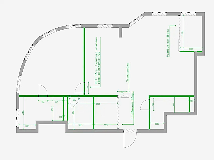 Проект квартиры в новостройке